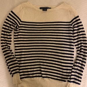 Ralph Lauren Sport Sweater, size medium, navy stripes